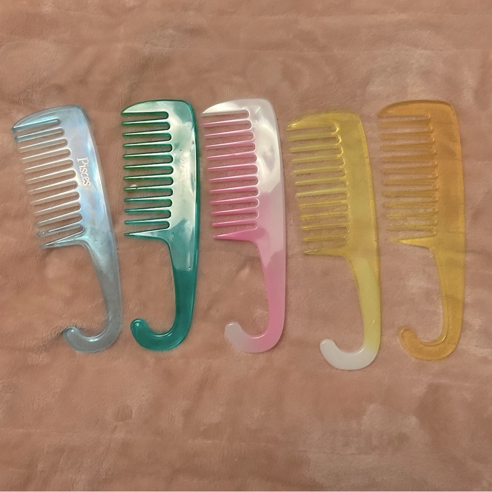 CUSTOM Hair Comb w/hook